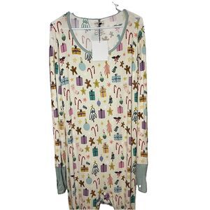 NWT The Simple Seed Unisex Romper Sz 3XL OH WHAT FUN IT IS AT YOUR LEISURE Adult